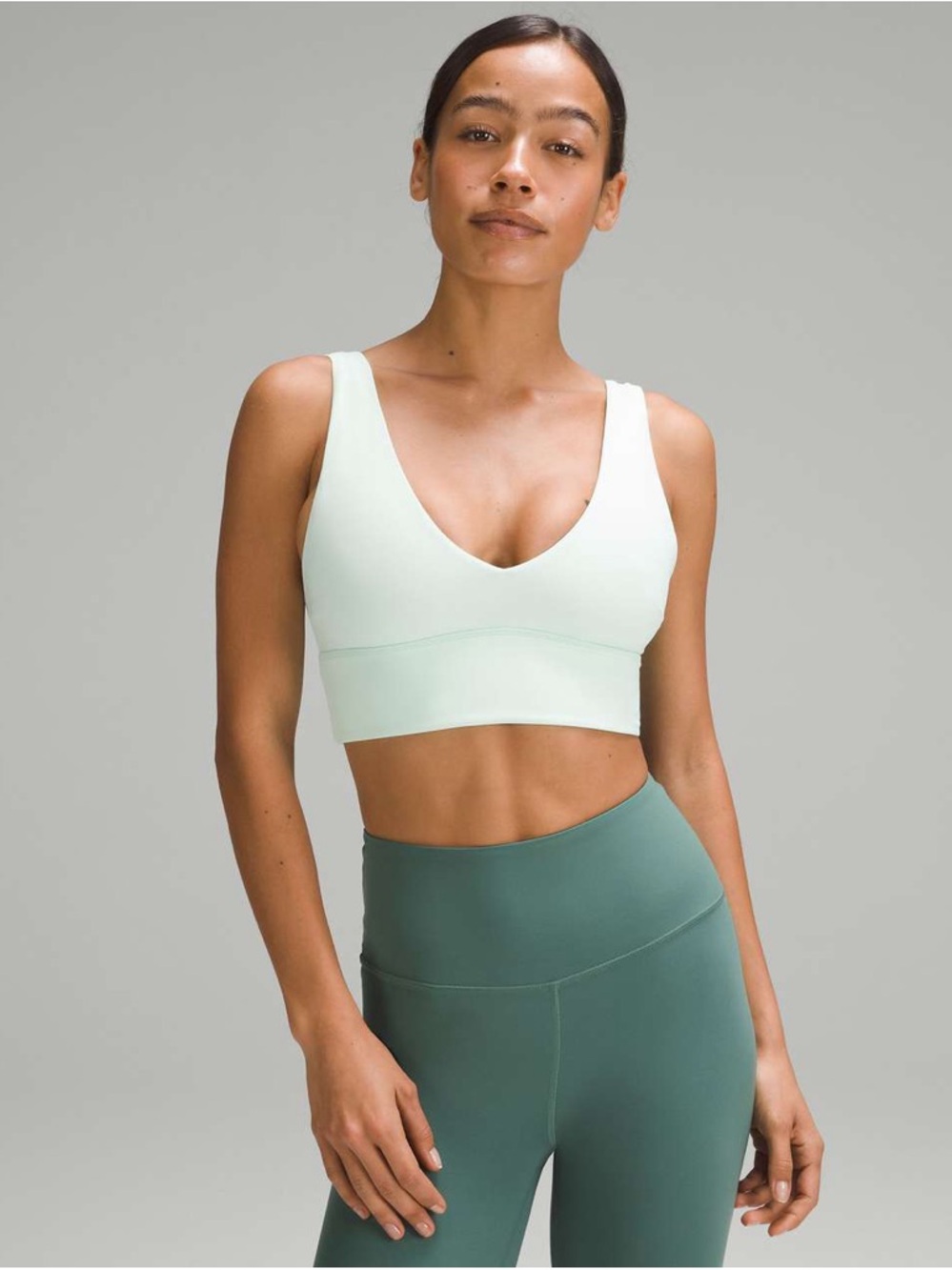 NWOT Lululemon Align V-Neck Bra - C/D Cup - Mint Moment